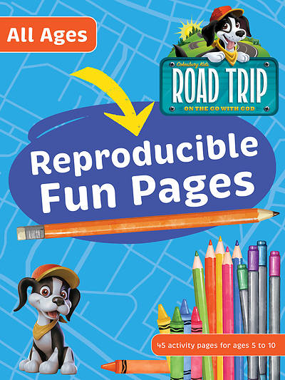 VBS 2025 Road Trip All Ages Reproducible Fun Pages