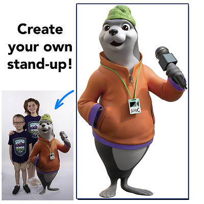 VBS 2026 Snowball Mountain Challenge XL Character Poster