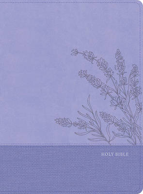 CSB Super Giant Print Reference Bible, Optimal Type, Digital Study Edition, Lavender Leathertouch