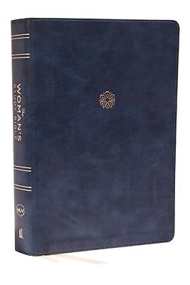 The NKJV Woman's Study Bible, Leathersoft, Blue, Full-Color
