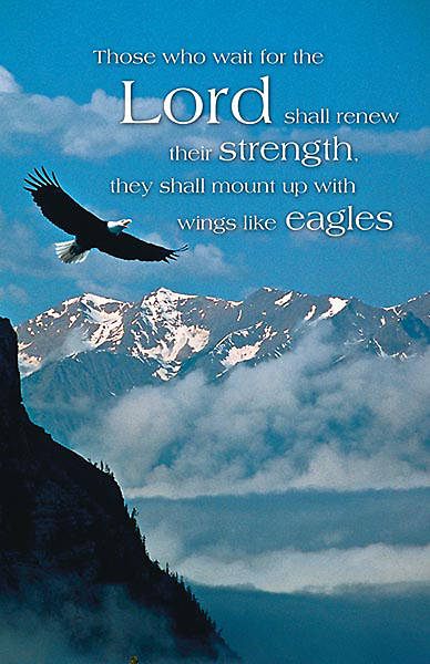 Picture of Bulletin Funeral Those Who Wait Regular (Package of 100)