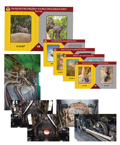 Picture of Vacation Bible School VBS 2021 Rocky Railway Imagination Station Posters (set of 10)