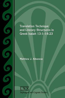 Picture of Translation Technique and Literary Structures in Greek Isaiah 13
