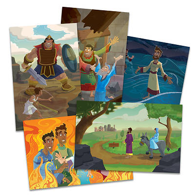 Picture of Vacation Bible School (VBS) 2020 Knights of North Castle Bible Story Poster Pak