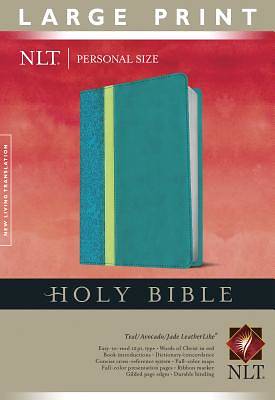 Picture of Personal Size Large Print Bible-NLT