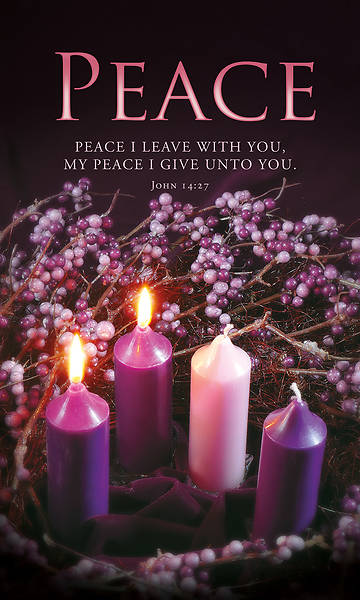 Banner Peace Advent 3 x 5 Vinyl