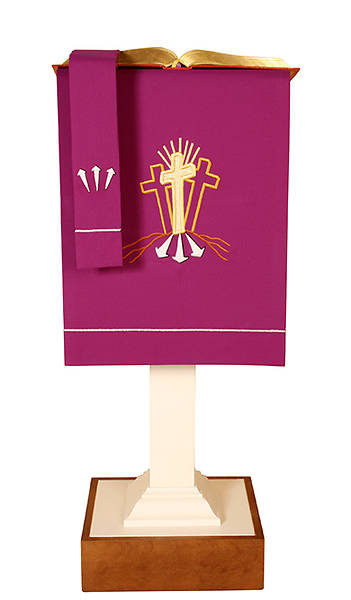 Picture of Abbott Hall Vision Series N5449A Lent Lectern Scarf