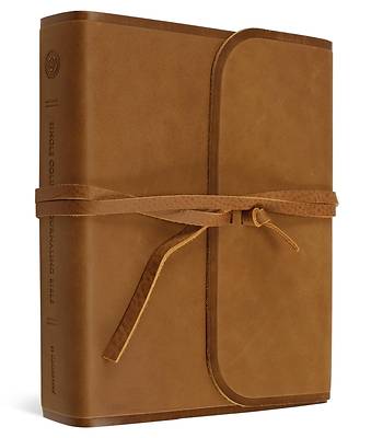 Picture of ESV Single Column Journaling Bible (Brown, Flap with Strap)