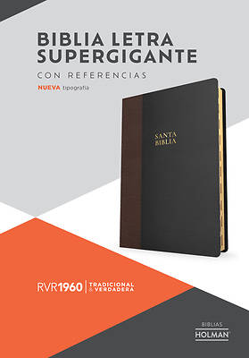 Picture of Rvr 1960 Biblia Letra Supergigante, Negro, Símil Piel, Con Índice