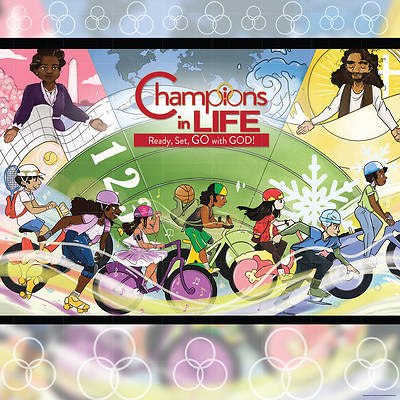 Picture of Vacation Bible School (VBS) 2020 Champions in Life Decorating Mural