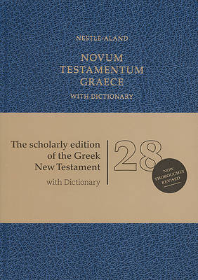 Picture of Novum Testamentum Graece with Dictionary