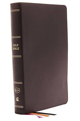 Picture of KJV, Minister's Bible, Genuine Leather, Black, Red Letter Edition