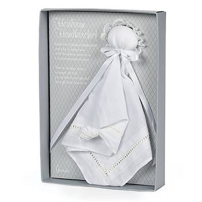 Picture of Heirloom Handkerchief Angel Baptism In Gift Box