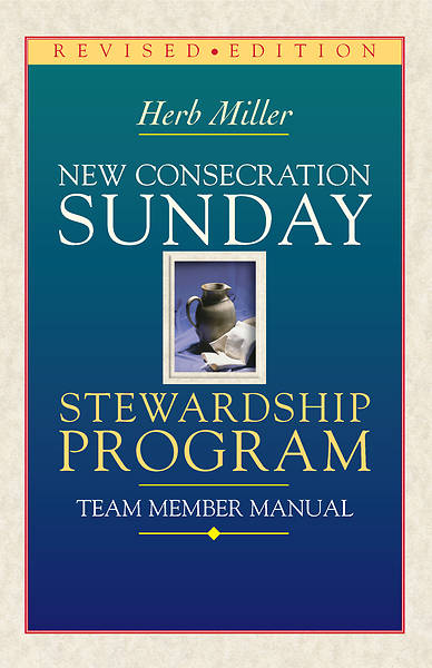 Picture of New Consecration Sunday Stewardship Program Team Member Manual