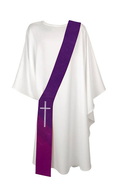 40 Days Lent Deacon Stole