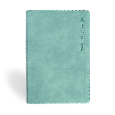 Picture of CSB Student Study Bible, Earthen Teal Suedesoft Leathertouch