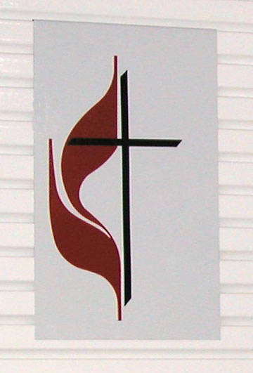 Picture of Emblem Cross & Flame for Bulletin Board