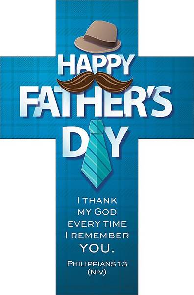 Picture of Happy Father's Day Bookmark Cross