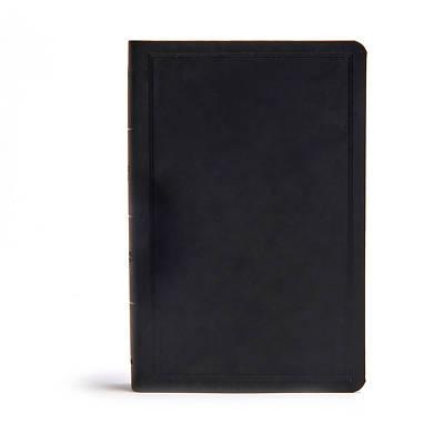 Picture of CSB Deluxe Gift Bible, Black Leathertouch