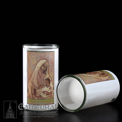 Picture of Our Lady of Czestochowa 3-Day Glass Globe