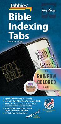 Picture of Noah's Ark Bible Indexing Rainbow Tabs