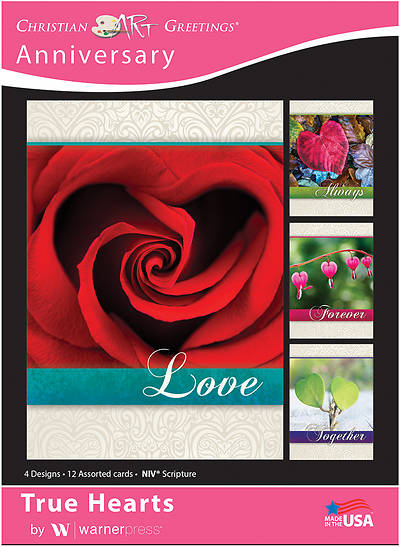 Picture of True Hearts Anniversary Boxed Cards
