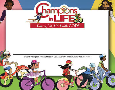 Picture of Vacation Bible School (VBS) 2020 Champions in Life Nametags (Pkg of 24)
