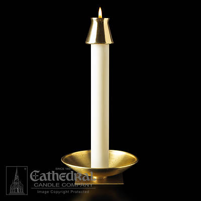 Cathedral Brass Table Altar Candlestick
