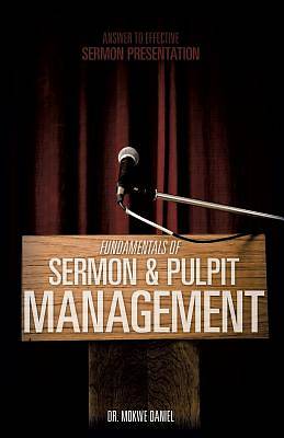 Picture of Fundamentals of Sermon & Pulpit Management