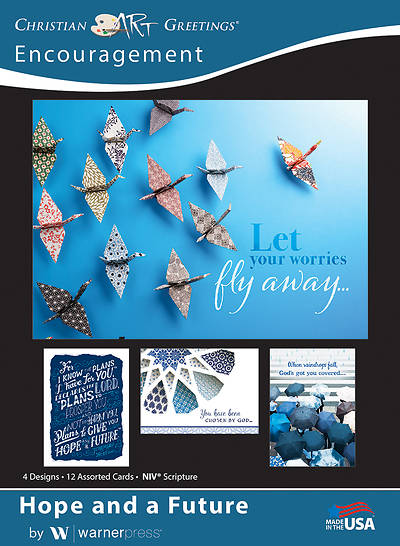 Picture of Hope and a Future Encouragement Boxed Cards (Box of 12)