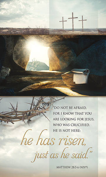 Picture of He Has Risen Easter 3' x 5' Banner