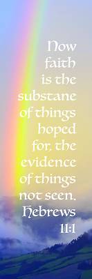 Picture of Faith is Bookmark (Package of 25) Inspirational