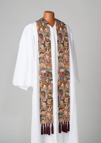 Children of the World Large Pattern Stole