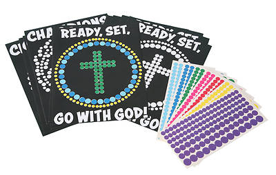 Picture of Vacation Bible School (VBS) 2020 Champions in Life Peel and Stick Art (Pkg of 12)