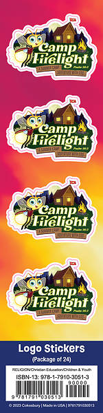 Picture of VBS 2024 Camp Firelight Logo Stickers