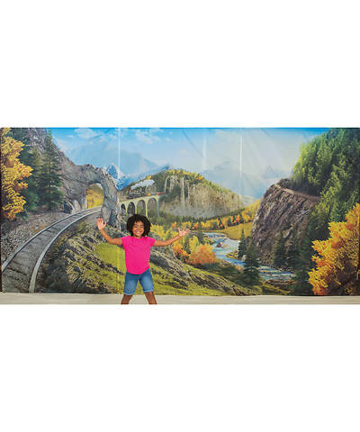 Picture of Vacation Bible School VBS 2021 Fabric Wall Hanging (set of 3 panels, approx. 18 ft. x 8 ft.)