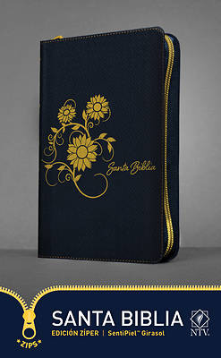 Picture of Santa Biblia Ntv, Edición Zíper, Girasol (Sentipiel)
