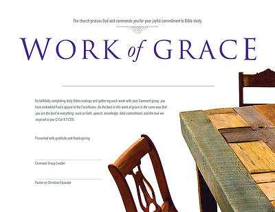 Picture of Covenant Bible Study: Certificates (Pkg of 6)