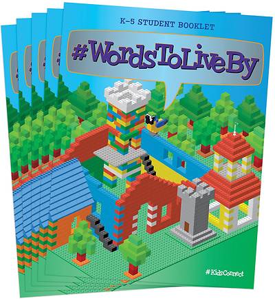 Picture of Vacation Bible School VBS 2026 #KidsConnect WordsToLiveBy (K-5 student booklet) 5-Pack