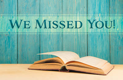 Picture of We Missed You! Postcard