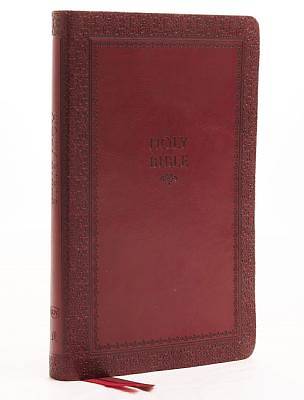 Picture of KJV, Thinline Bible, Standard Print, Imitation Leather, Red, Indexed, Red Letter Edition, Comfort Print