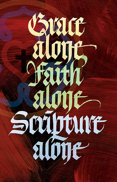 Picture of Grace Alone Faith Alone Reformation Regular Size Bulletin