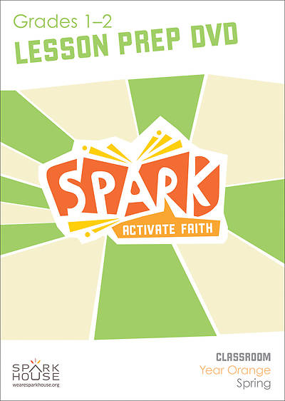 Picture of Spark Classroom Grades 1-2 Preparation DVD Year Orange Spring