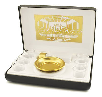 Picture of Last Supper 6-Cup Portable Communion Set