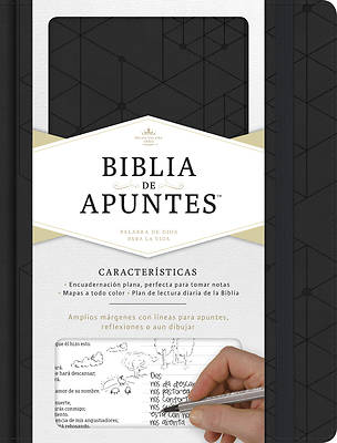 Picture of Rvr 1960 Biblia de Apuntes, Negro Simil Piel