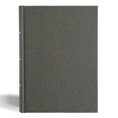 Picture of CSB Study Bible, Personal Size Edition, Charcoal Cloth Over Board