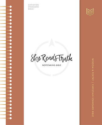 Picture of CSB She Reads Truth Spiral Bound Notetaking Bible, Wisdom & Poetry, Hardcover