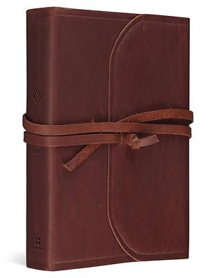 Picture of ESV Student Study Bible (Brown, Flap with Strap)