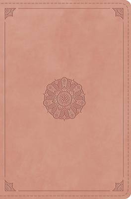 ESV Compact Bible (Trutone, Blush Rose, Emblem Design)