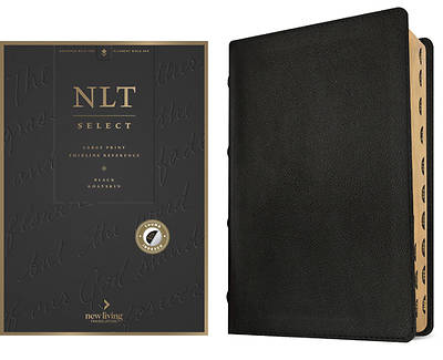 Picture of NLT Select Large Print Thinline Reference Bible, Filament Enabled (Goatskin Leather, Black, Indexed, Red Letter)